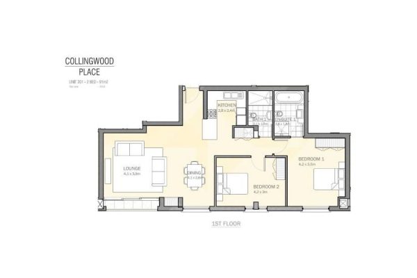 Collingwood place 1st Floor